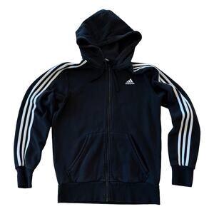 Adidas Black Zip-Up Jacket